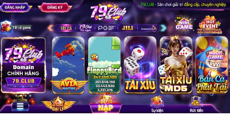 Cách chơi Flappy Bird tại 79Club dễ dàng